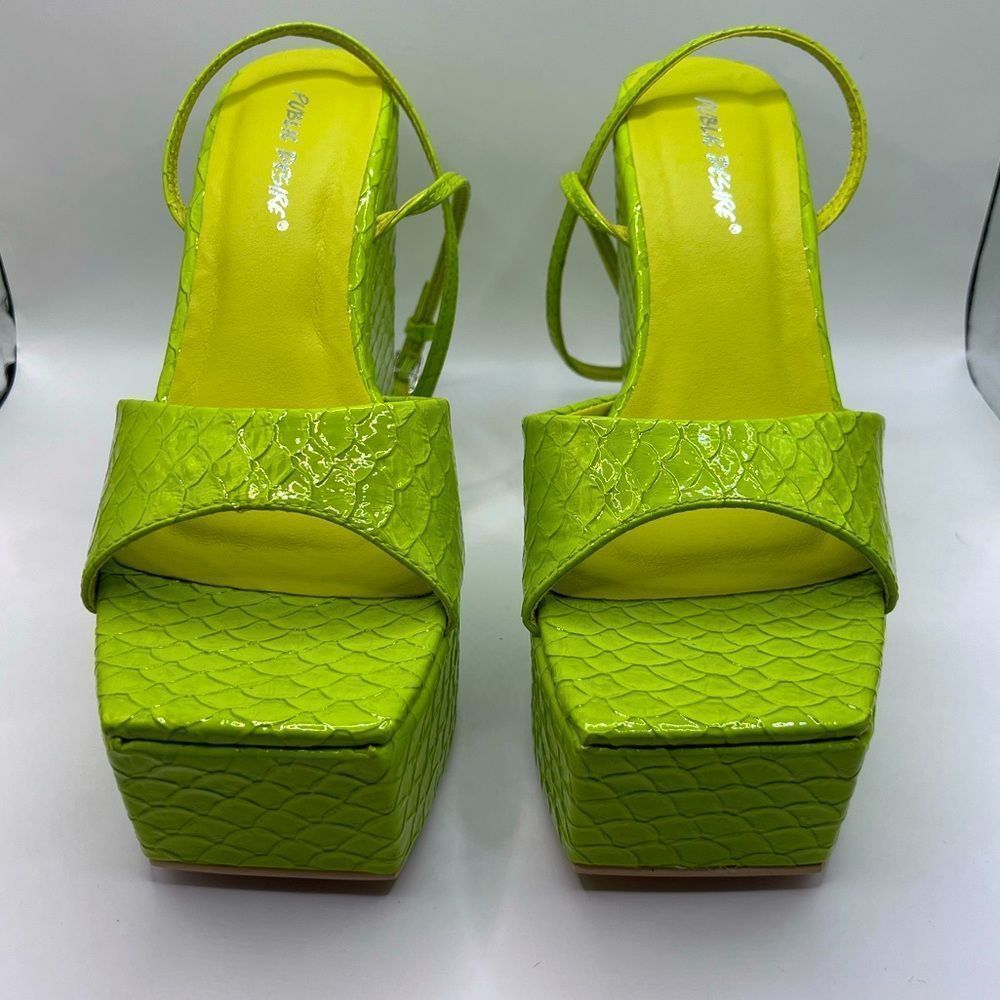 🌺 Public Desire Wedges New Size 9 - Picture 4 of 5